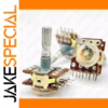 3 PCS Dual A100K Audio Potentiometer Set