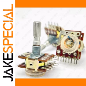 3 PCS Dual A100K Audio Potentiometer Set