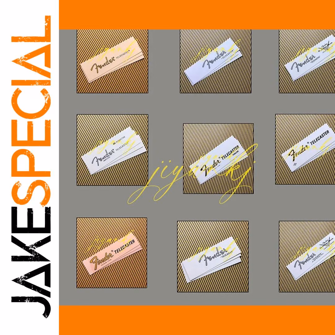 3PCS DIY Waterslide Decal Set for Guitars - Image 5