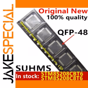 STM8S208C8T6 QFP-48 Chipset Set of 5PCS
