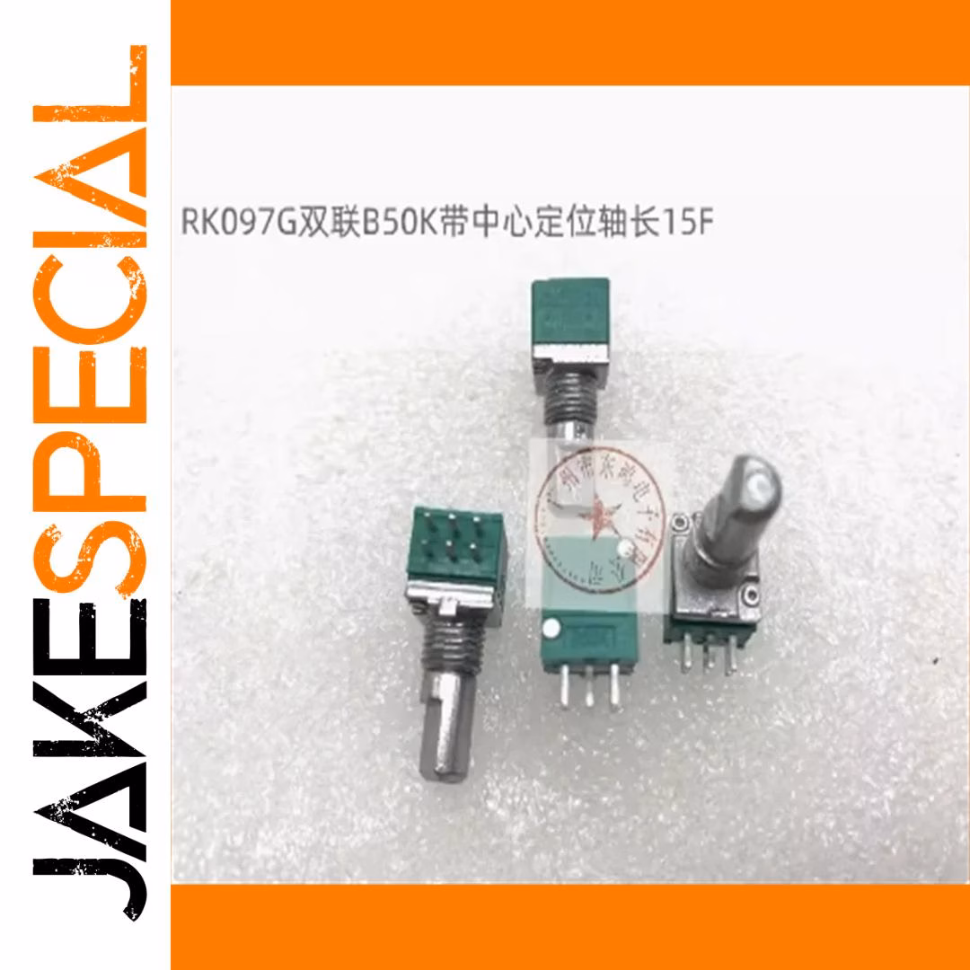 RK097G Dual Seal Potentiometer 50K Ohm 1 PCS - Image 4