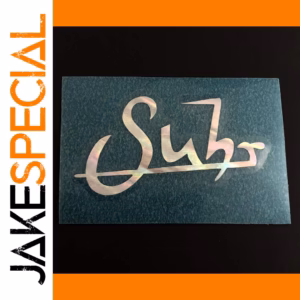 Suhr Guitar Logo Decal in Mother of Pearl