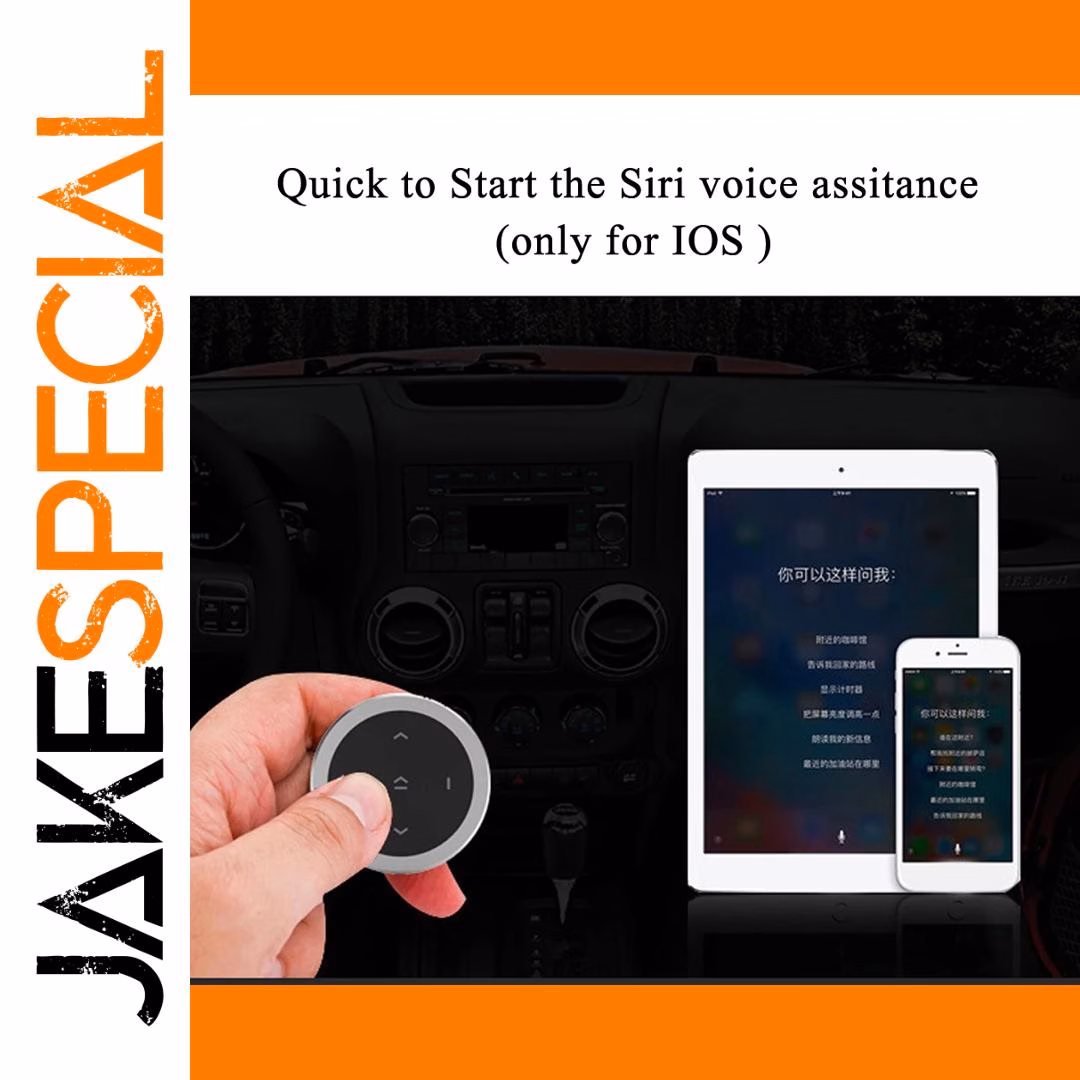 Portable Bluetooth Media Button for iOS and Android - Image 5