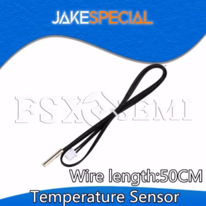 NTC Thermistor Temperature Sensor 50cm 1% Precision