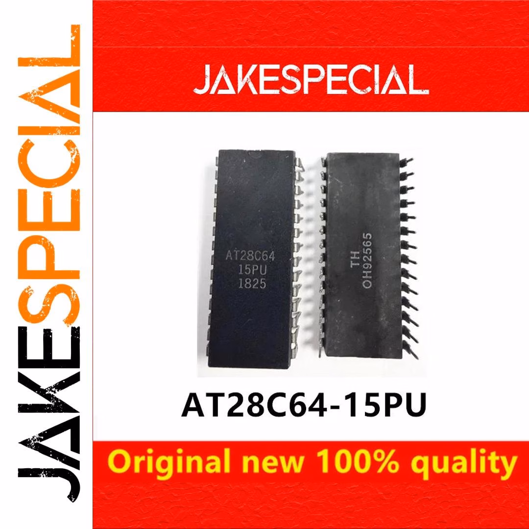 AT28C64-15PU 64Kb DIP-28 Memory Chip 1PCS