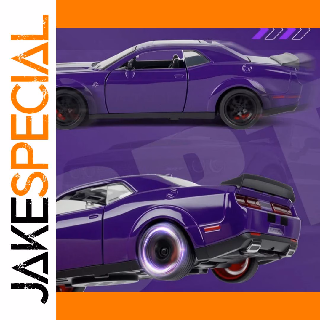 Challenger Hellcat Redeye 1:32 Diecast Model - Image 4