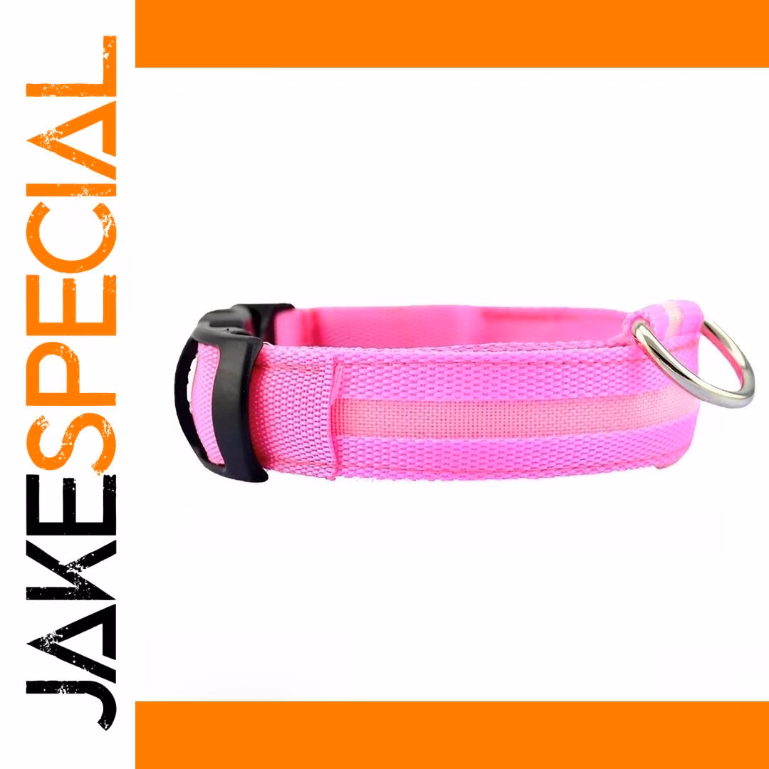 Reflective LED Dog Collar with Adjustable Sizes - Image 7