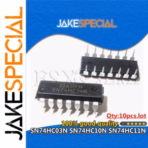 10PCS DIP-14 IC Chips Set SN74HC10N & More