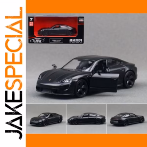 Porsche Taycan 1:36 Diecast Model Black