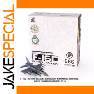 F-16D Fighter Jet Model 1:72 Scale Replica