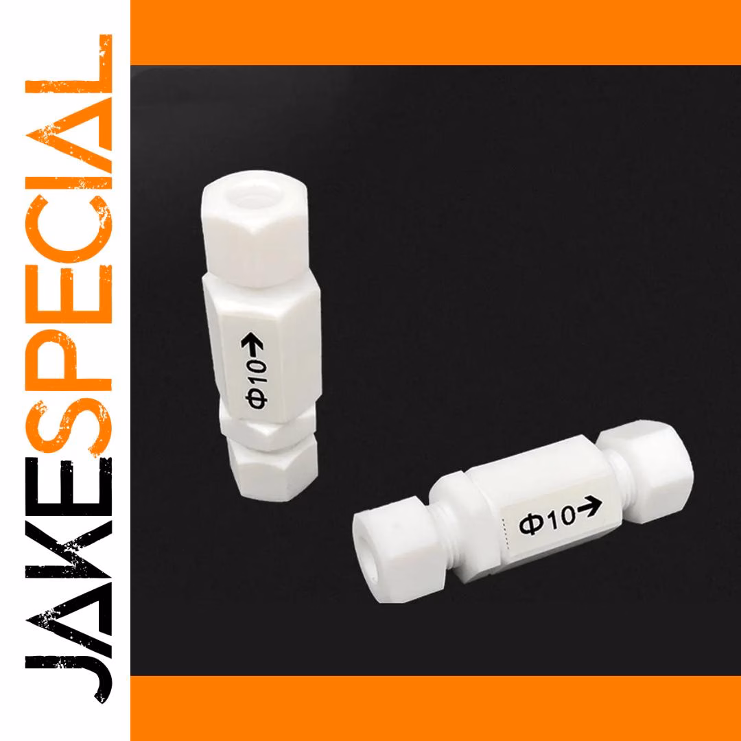 PTFE One-Way Check Valve Set of Three 6 Bar - Image 2