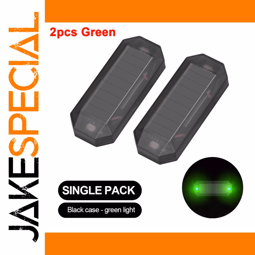 Solar-Powered Anti-Theft Warning Lights 2PCS - Image 10