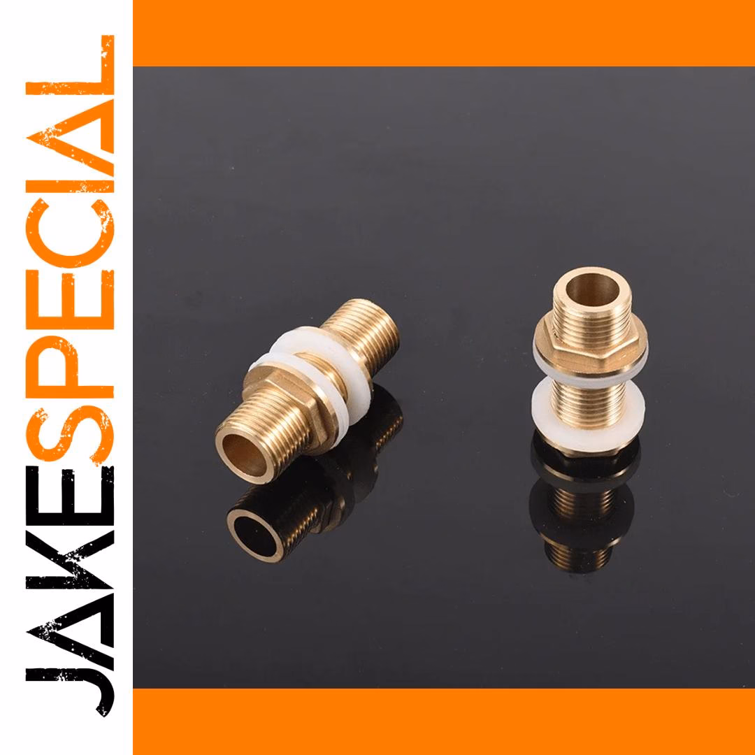 BSPP Male Full Thread Brass Connector 1/8-3/4" - Image 5