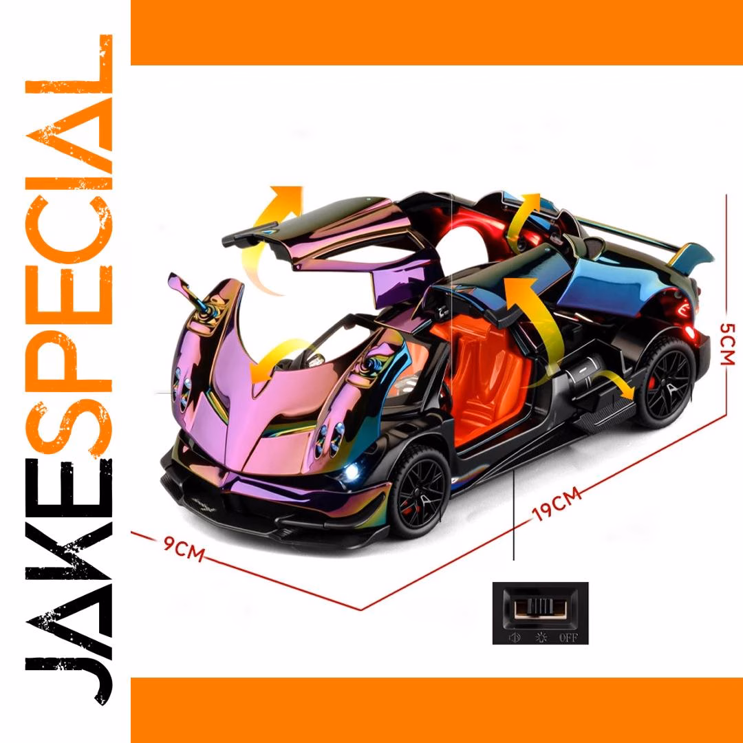 Pagani Huayra BC 1:24 Scale Model Collectible - Image 6