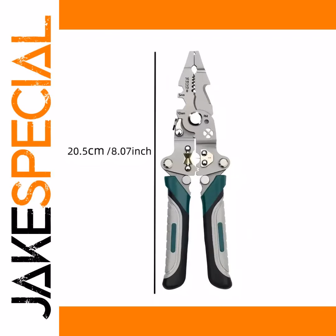 Foldable Multi-Functional Wire Stripper Tool - Image 6