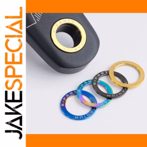 Vibrant 20mm Titanium Flat Washer for Bike Pedals 1 PCS
