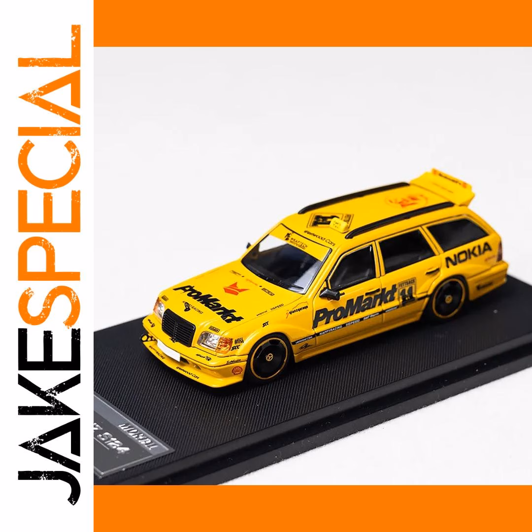 Mercedes S124 Diecast Model Set 1:64 Scale - Image 4