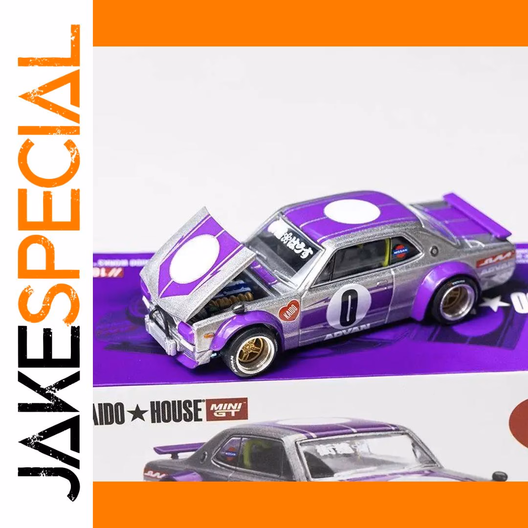 Nissan KPGC10 Skyline 2000 GT-R 1:64 Model - Image 2