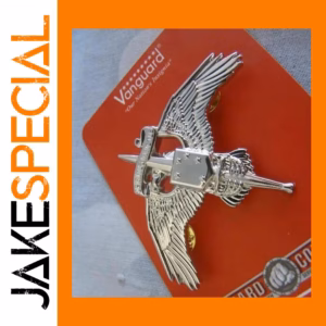 USMC Marsoc Wings Badge Pin Silver Emblem