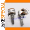 Dual Potentiometer B50K 20mm Metal Shaft 1 PCS