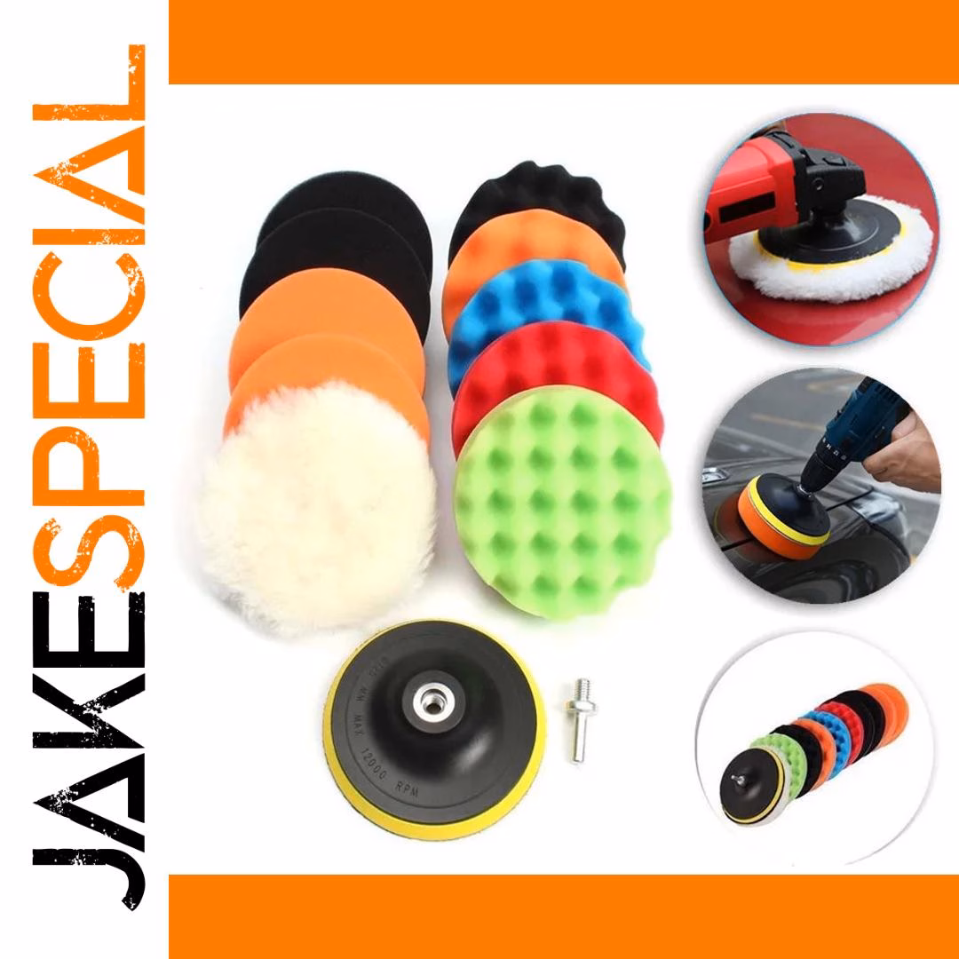 11PCS Polishing Pad Set for Car Polishers - Image 6