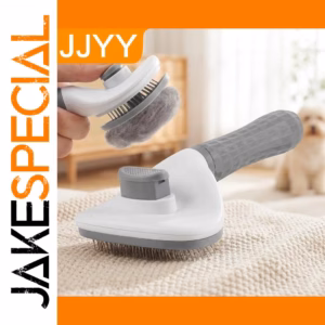 Self Cleaning Slicker Brush for Dogs and Cats