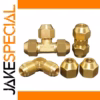 Brass Pipe Fitting Connectors Set 6-19 mm