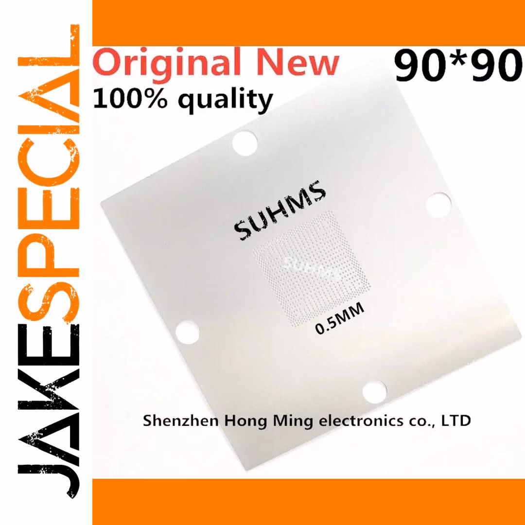 90x90 Stainless Steel Voltage Regulator Stencil - Image 2