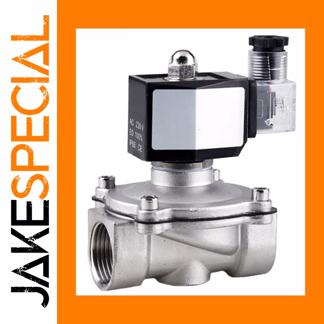 24V DC 220V AC Stainless Steel Solenoid Valve - Image 5