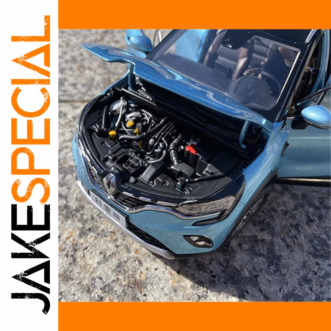 1:18 Renault Captur Diecast Model in Light Blue – Image 2