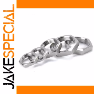 Hex Lock Nut Set, 304 Stainless Steel, 1/8" to 4"