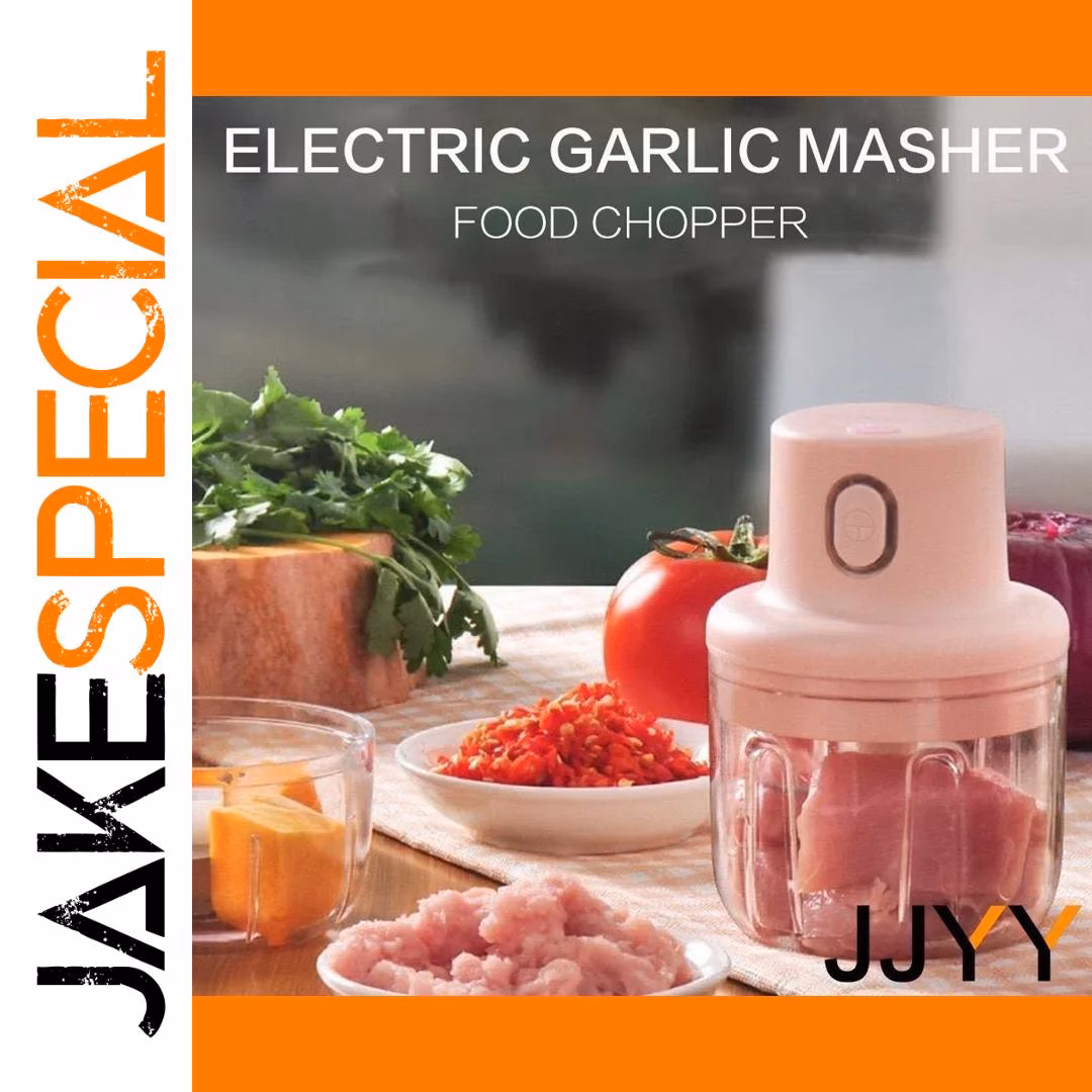Mini Electric Garlic Chopper 100ml and 250ml - Image 2
