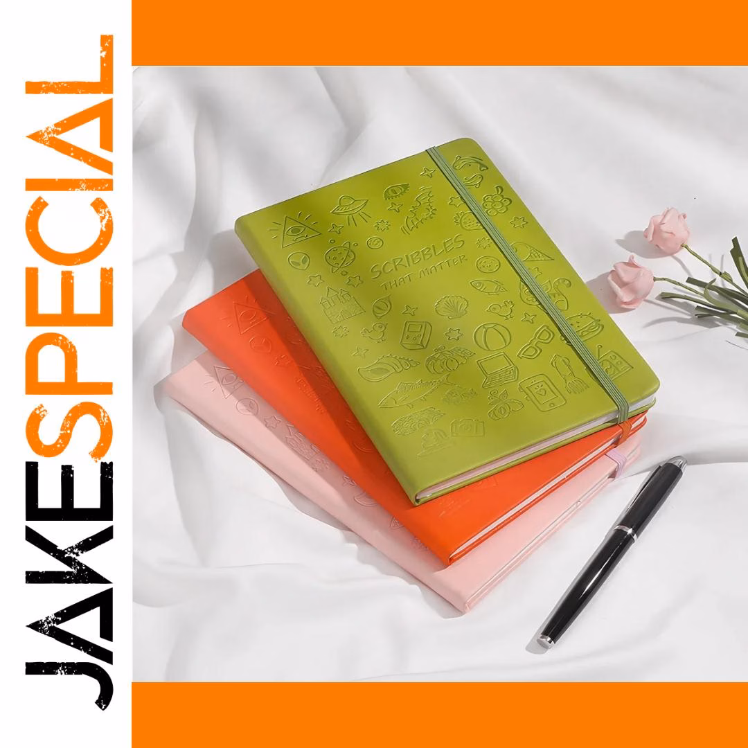 A5 Cartoon Doodle Notebook in Six Colors - Image 6