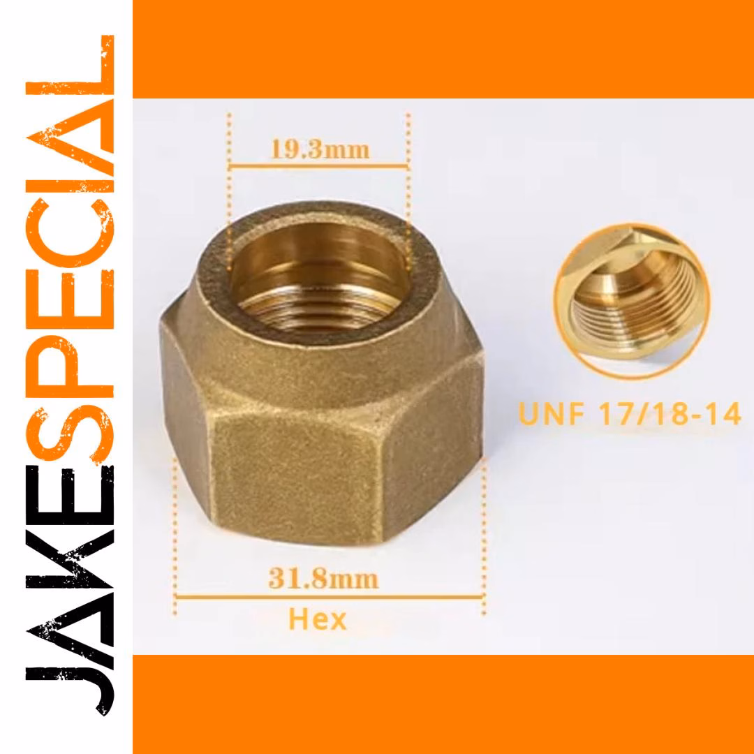 Brass 45 Degree SAE Pipe Fitting Adapter - Image 9