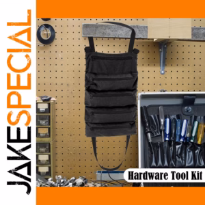 Olive Green Oxford Tool Bag with Compartments