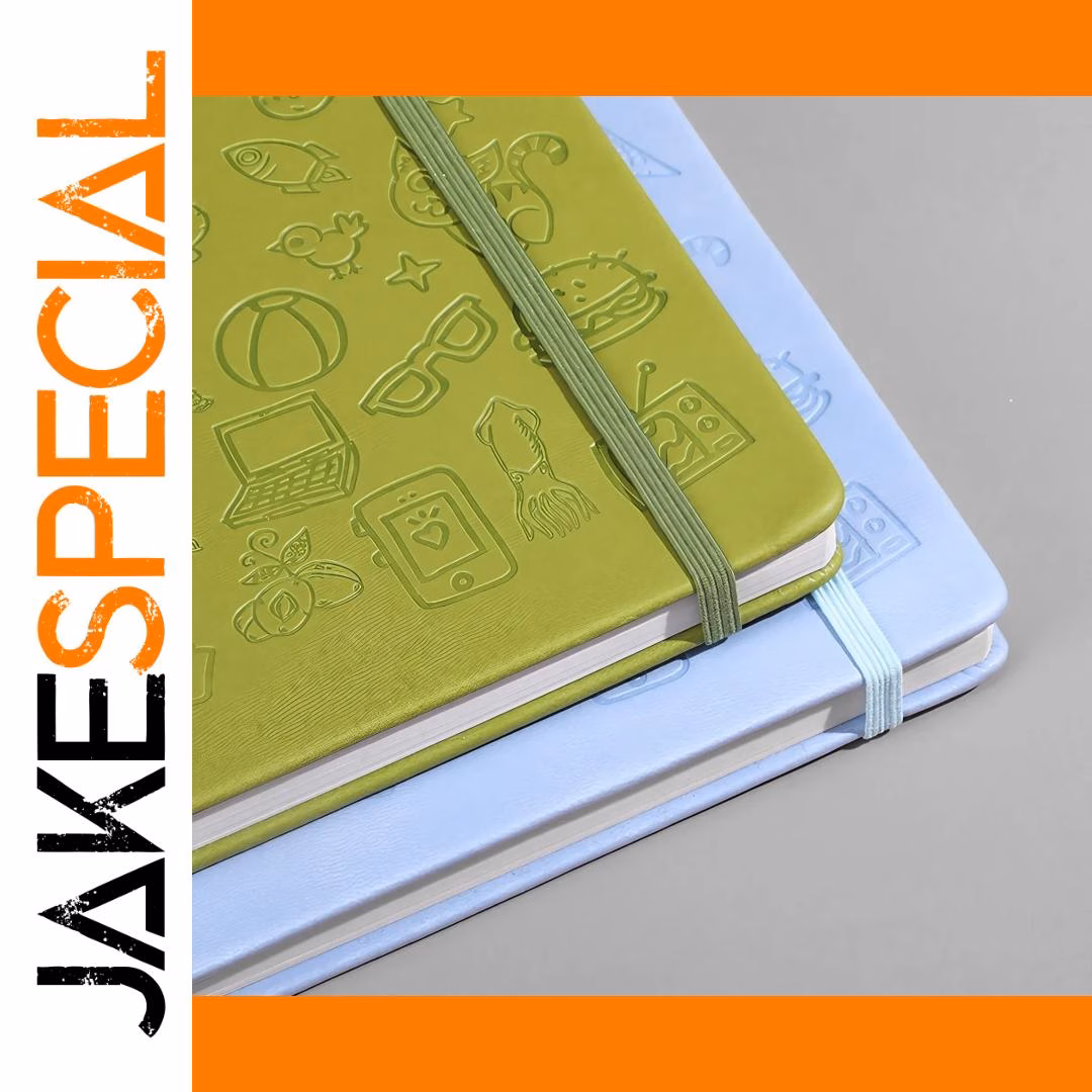 A5 Cartoon Doodle Notebook in Six Colors - Image 5