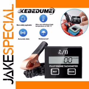 Precision Digital Tachometer for 2-Stroke/4-Stroke Engines
