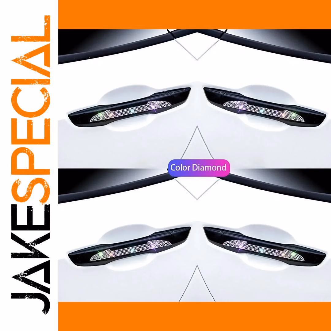 Car Door Edge Protection Strips with Diamonds - Image 4