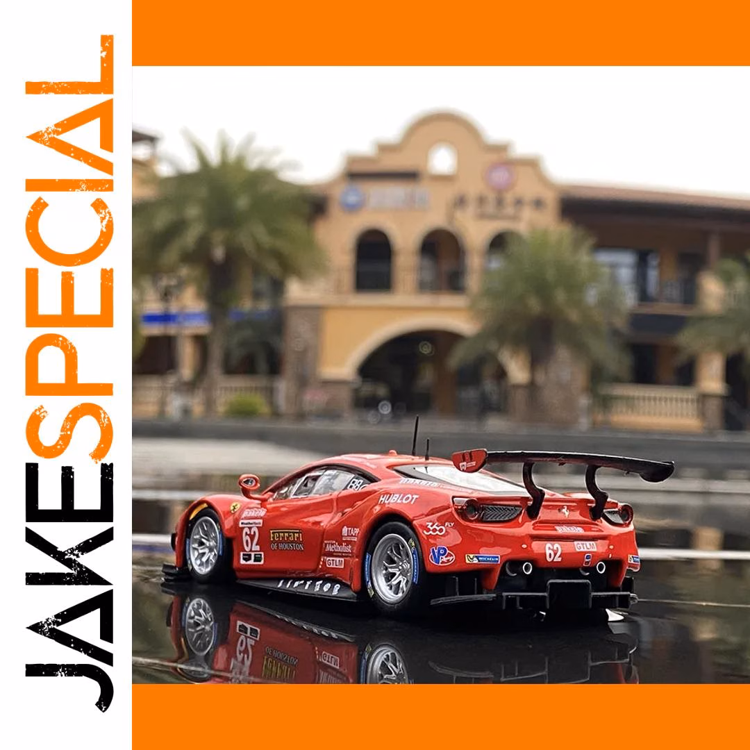 1:43 Scale Ferrari Diecast Race Model Red - Image 4