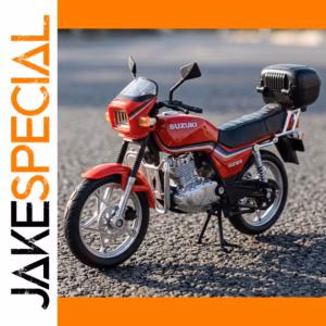 1:12 Scale GS125 Motorcycle Model in Red