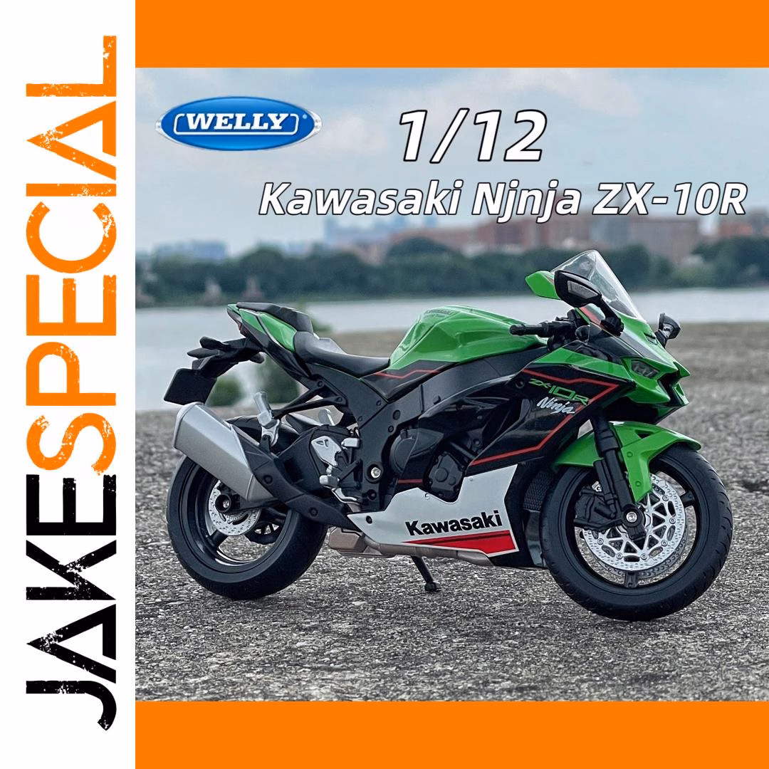 1:12 Kawasaki Ninja ZX-10R Diecast Model