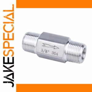BSPT Equal Male Check Valve 304 Stainless Steel