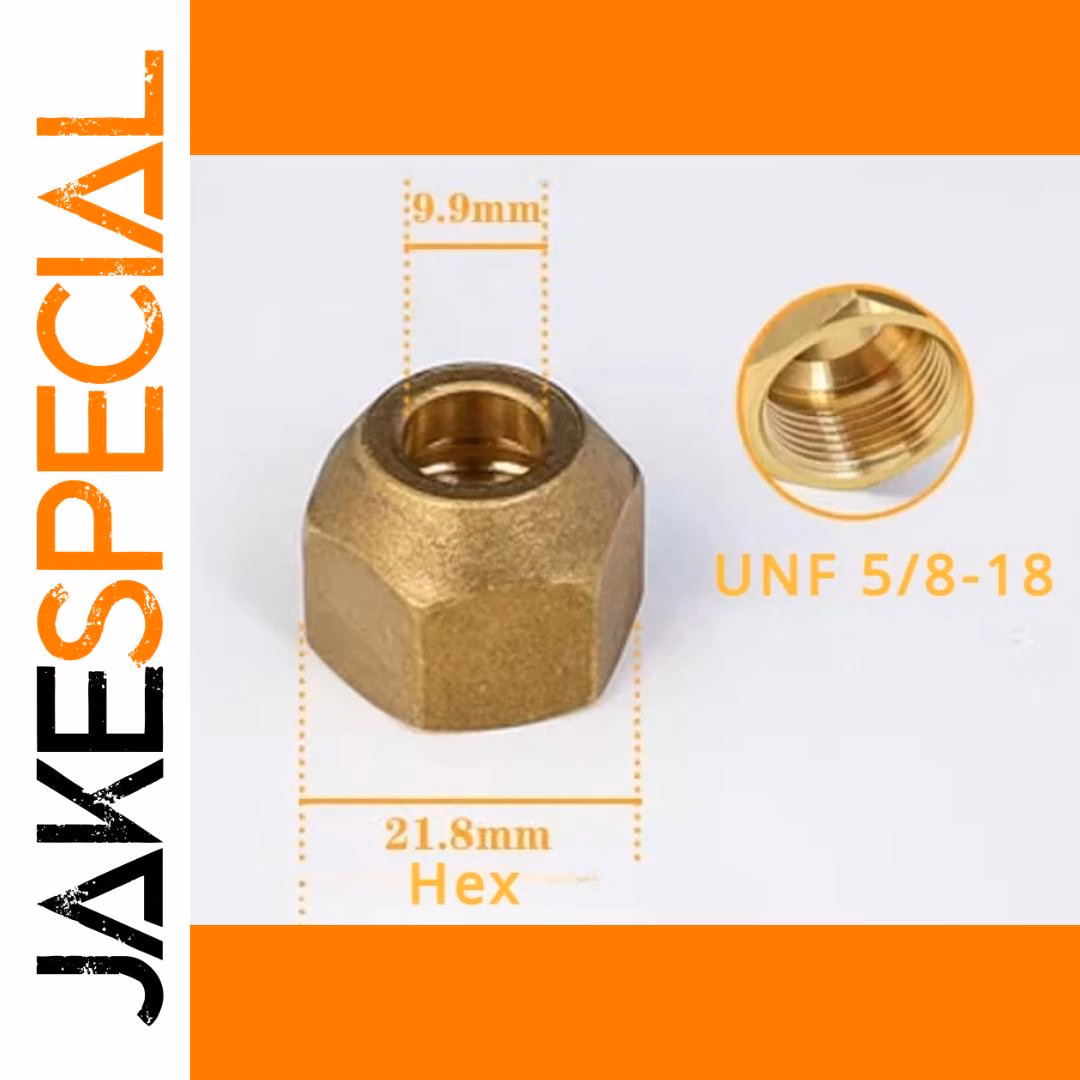 Brass 45 Degree SAE Pipe Fitting Adapter - Image 8