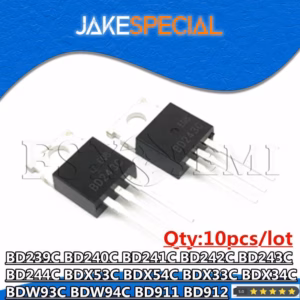10PCS TO-220 Power Transistors Set BD239C BD240C