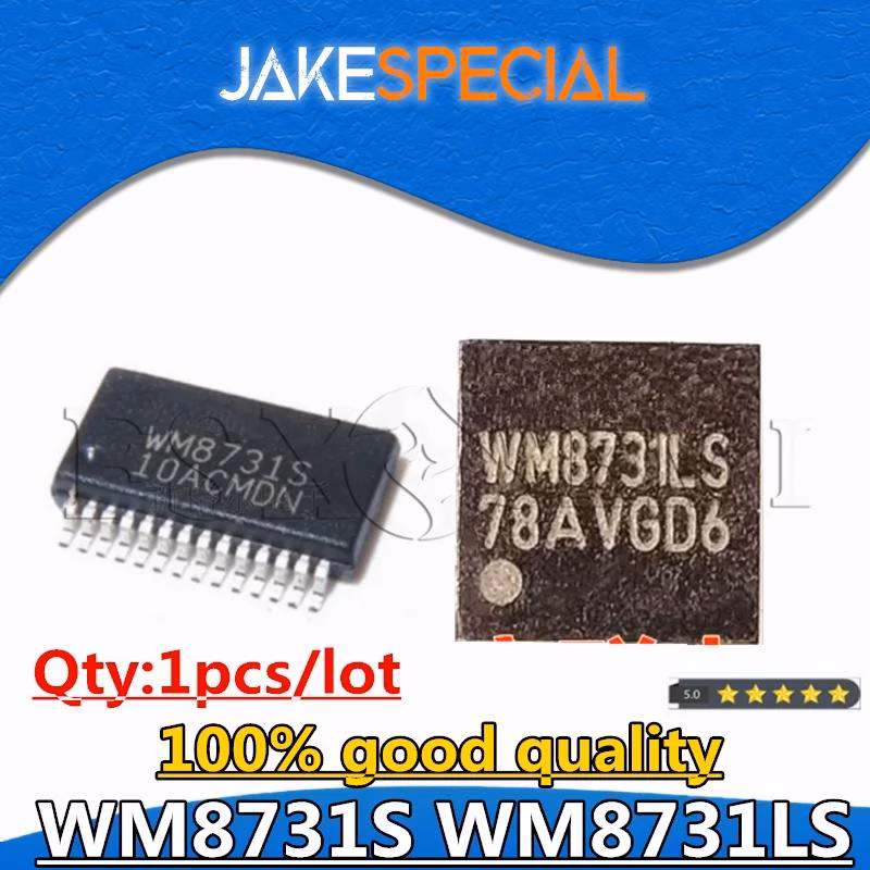 WM8731 Audio Codec IC with Headphone Driver 1PCS