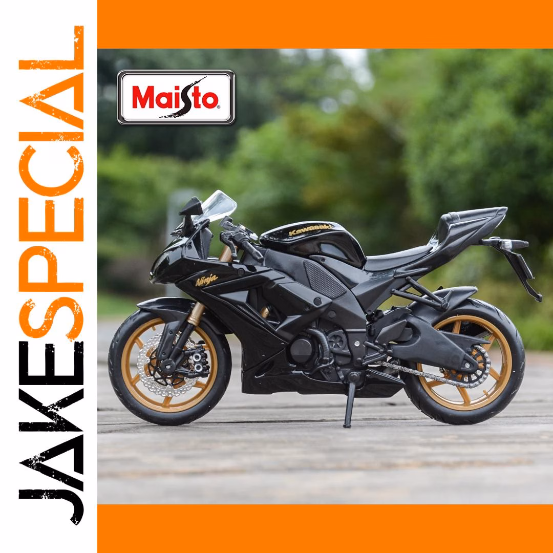 Kawasaki Ninja ZX-10R 1:12 Scale Diecast Model - Image 9