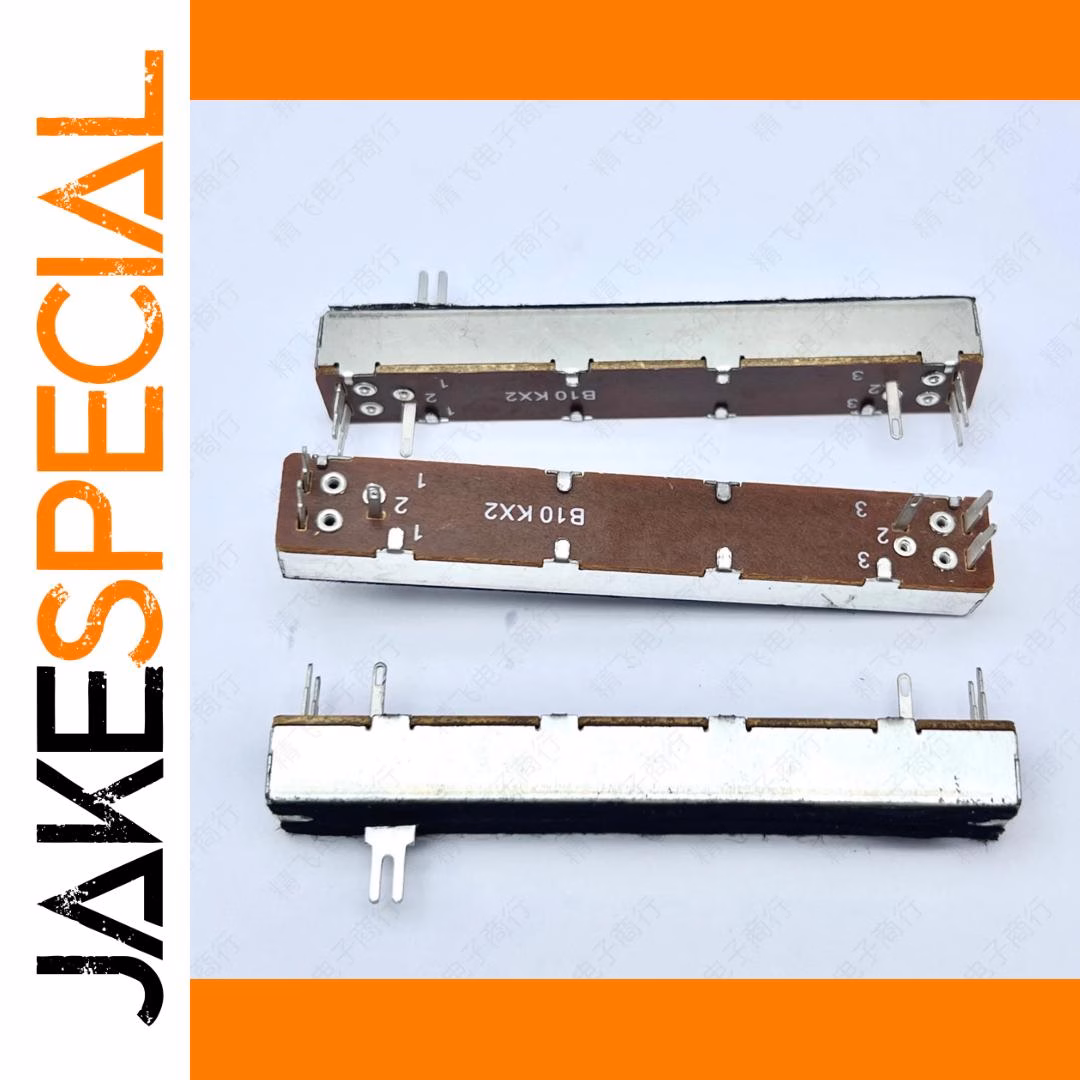 88mm B10K Dual Slide Fader Potentiometer - Image 3