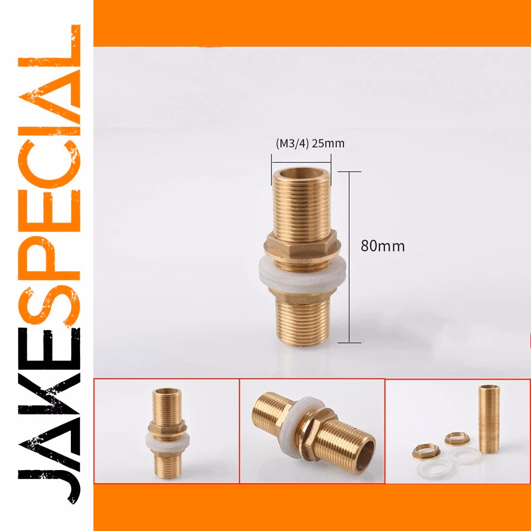 BSPP Male Full Thread Brass Connector 1/8-3/4" - Image 8