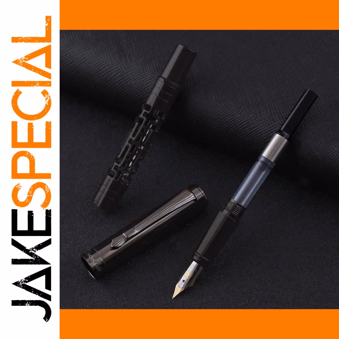 Luxury Metal Fountain Pen with 0.7mm Nib - Image 4
