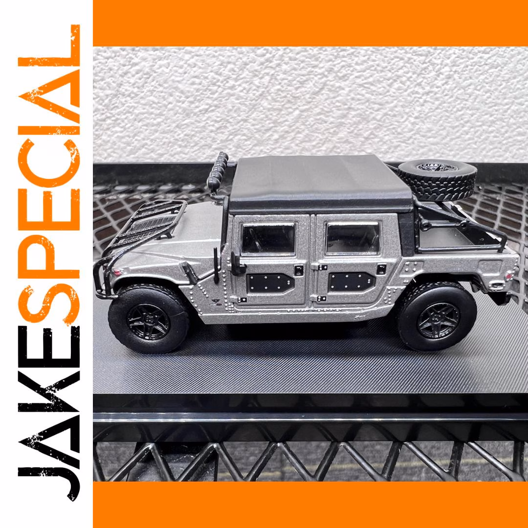 1:64 Hummer H1 Alloy Pickup Truck Model - Image 2